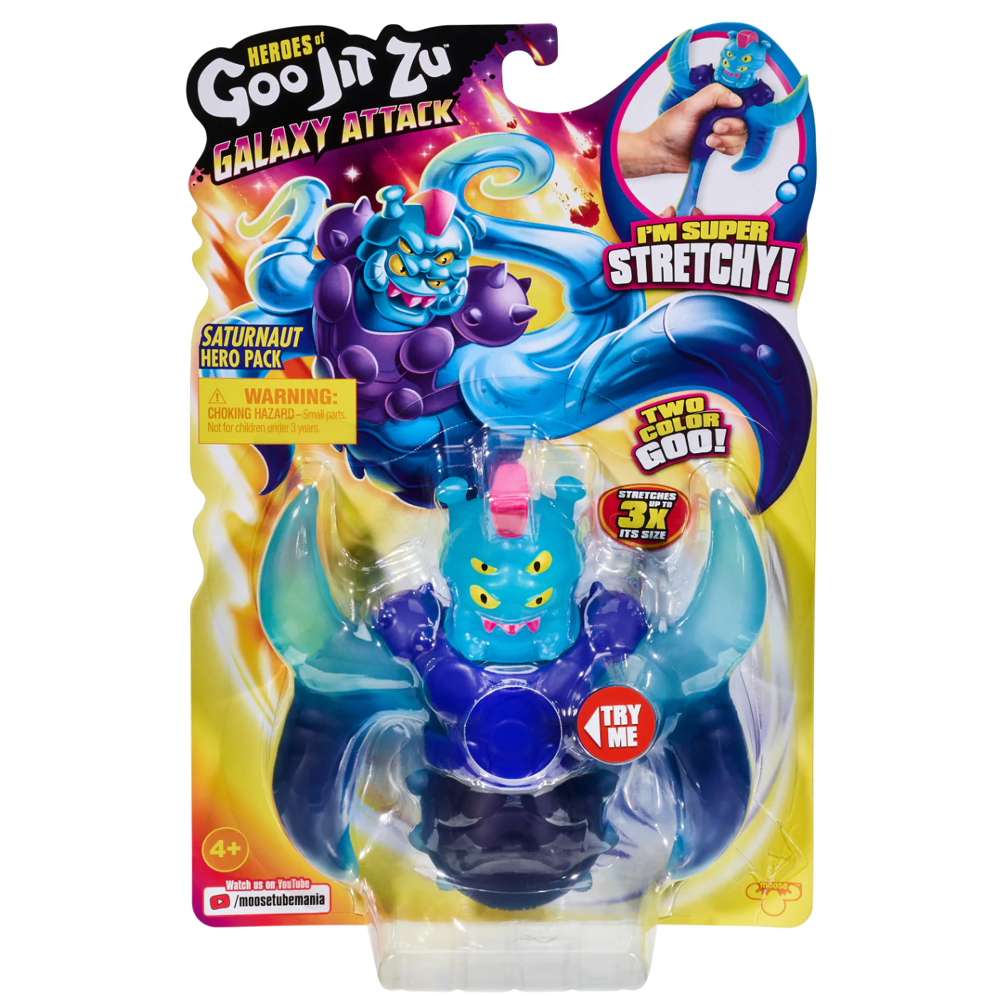 Goo Jit Zu Galaxy Attack Héroe - Saturnaut