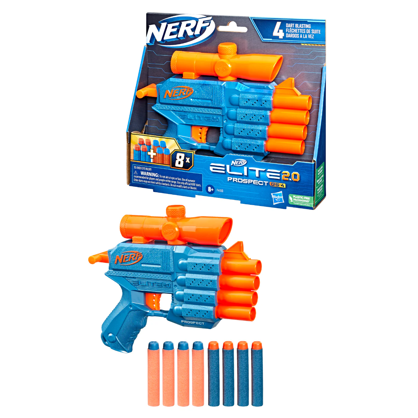Nerf Elite 2.0 Prospect Qs-4 - Imagen 2