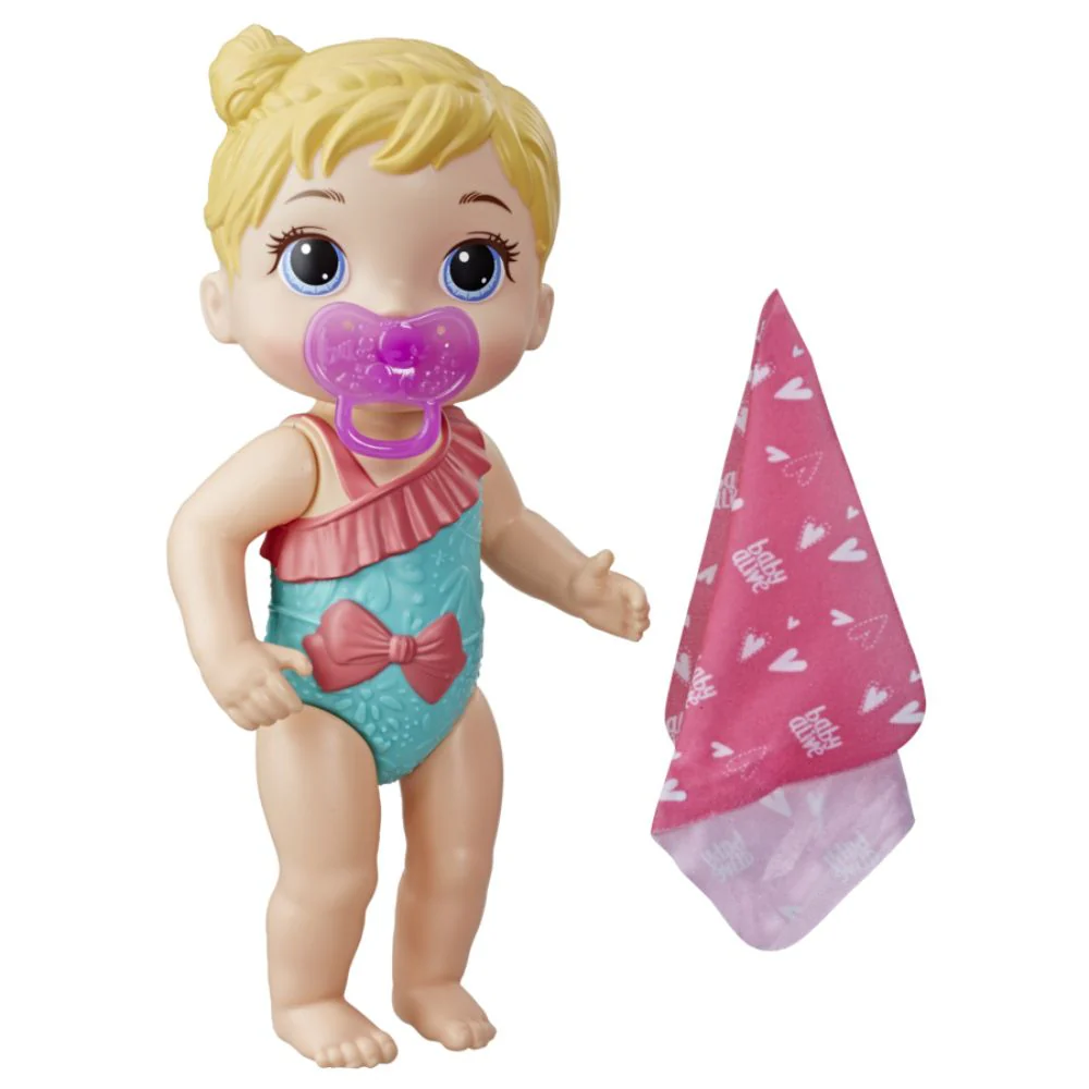 Baby Alive Bebé Rubia Chapoteos Y Abrazos
